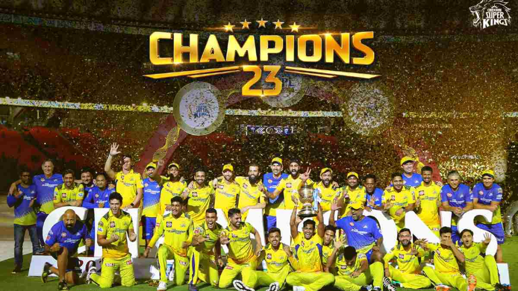 CSK IPL WIN 2023