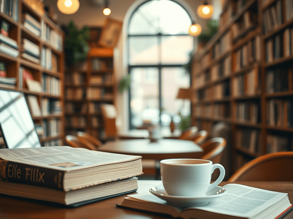 A GOOD BOOK AND A CUP OF&nbsp;COFFEE