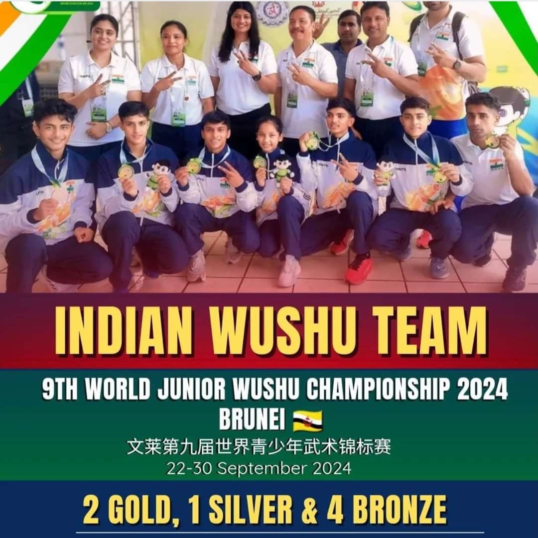 India’s Historic Performance at the 9th Junior World Wushu Championships