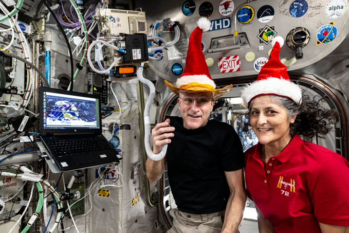 Christmas in Space: Celebrating the Festive Spirit aboard the ...