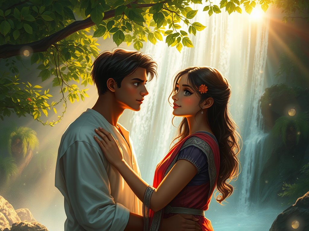 Beneath the Cascading Waters