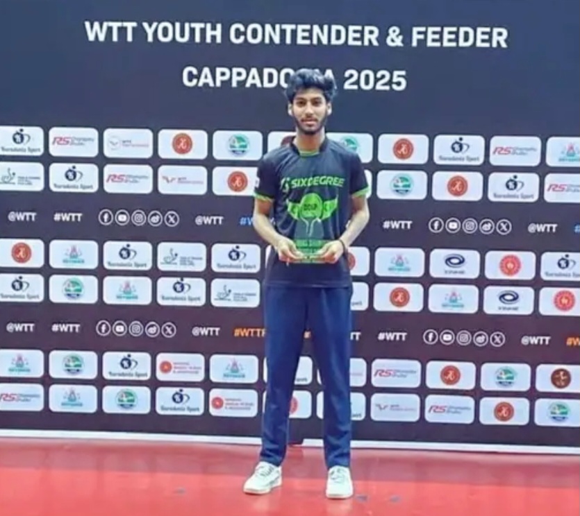 Ankur Bhattacharjee Triumphs at WTT Youth Contender Cappadocia&nbsp;2025