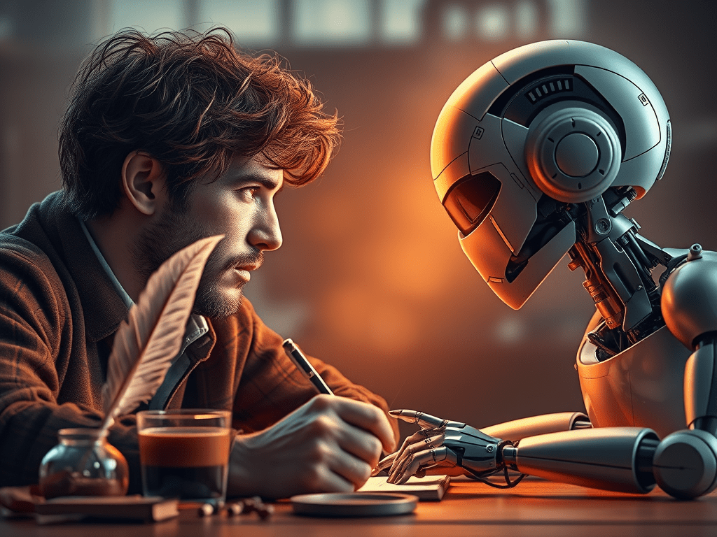 AI Ethics: Human v/s Machine in Writing – A Battle of Minds or Merge of&nbsp;Worlds?