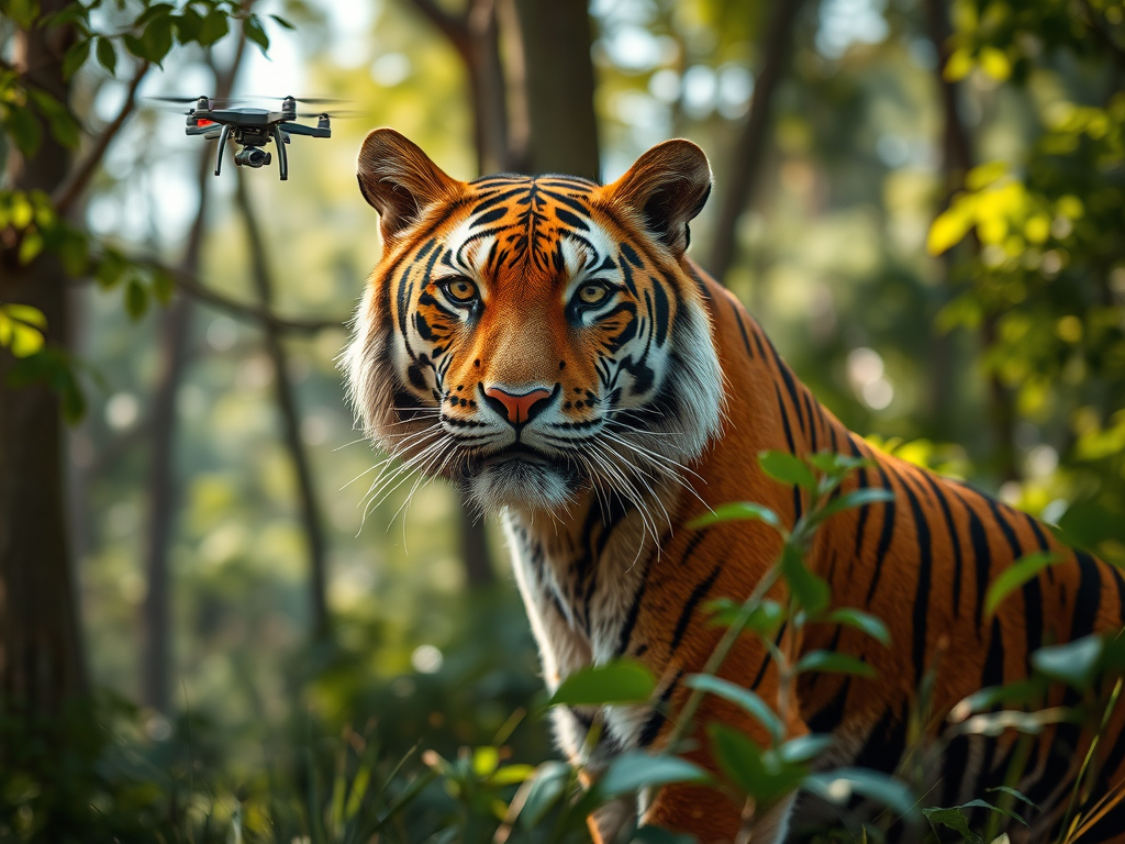 Wild vs. Wired: A Tiger’s Dilemma on International Tiger Day