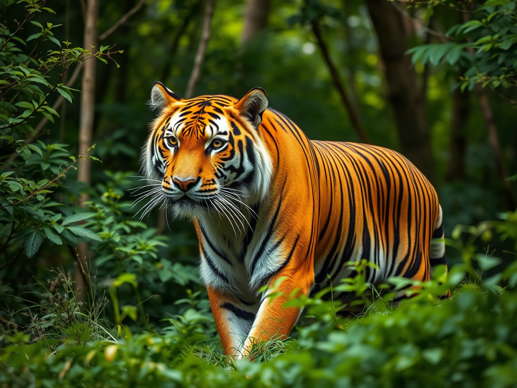 Wild vs. Wired – Tigers