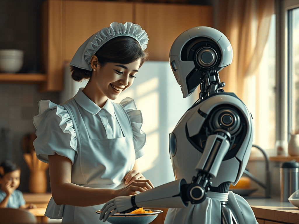 Warm-hearted Bai Vs Iron-hearted&nbsp;Robot