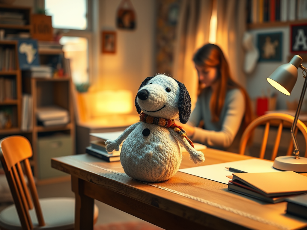 Little Snoopy falls in love.