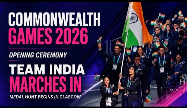 Glasgow Glitters as the Commonwealth Games 2026 Begin with a Spectacular Opening Ceremony