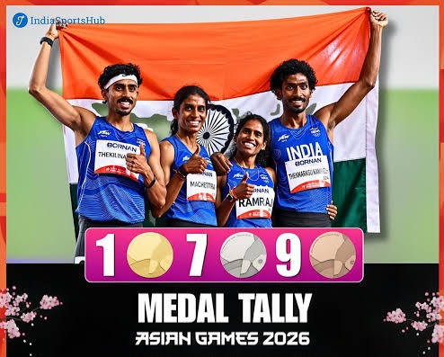 Asian Games Aichi-Nagoya 2026: India’s Medal Tally Reaches 17